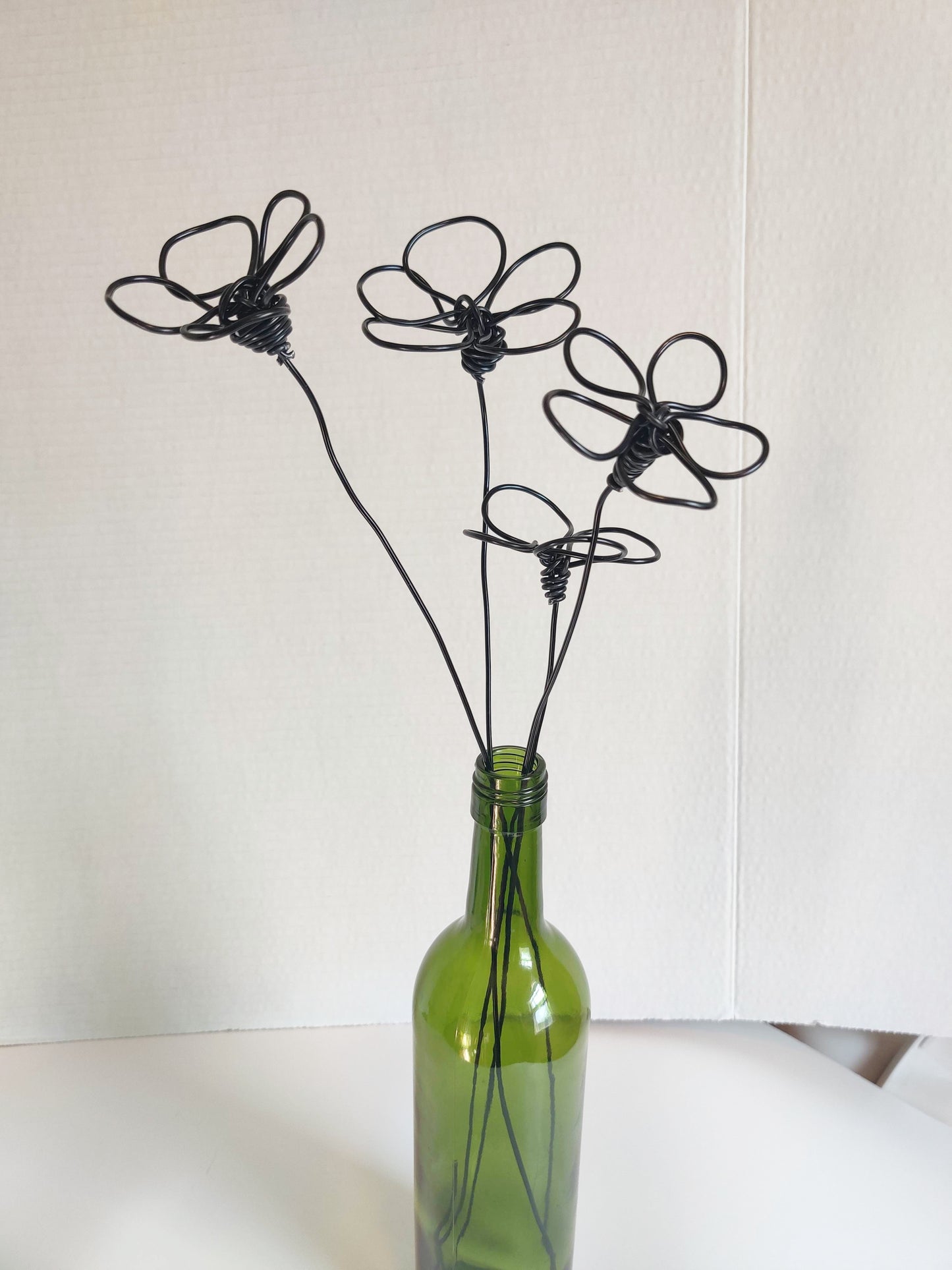 Small Petal Wire Flowers | Wire Flower Bouquet