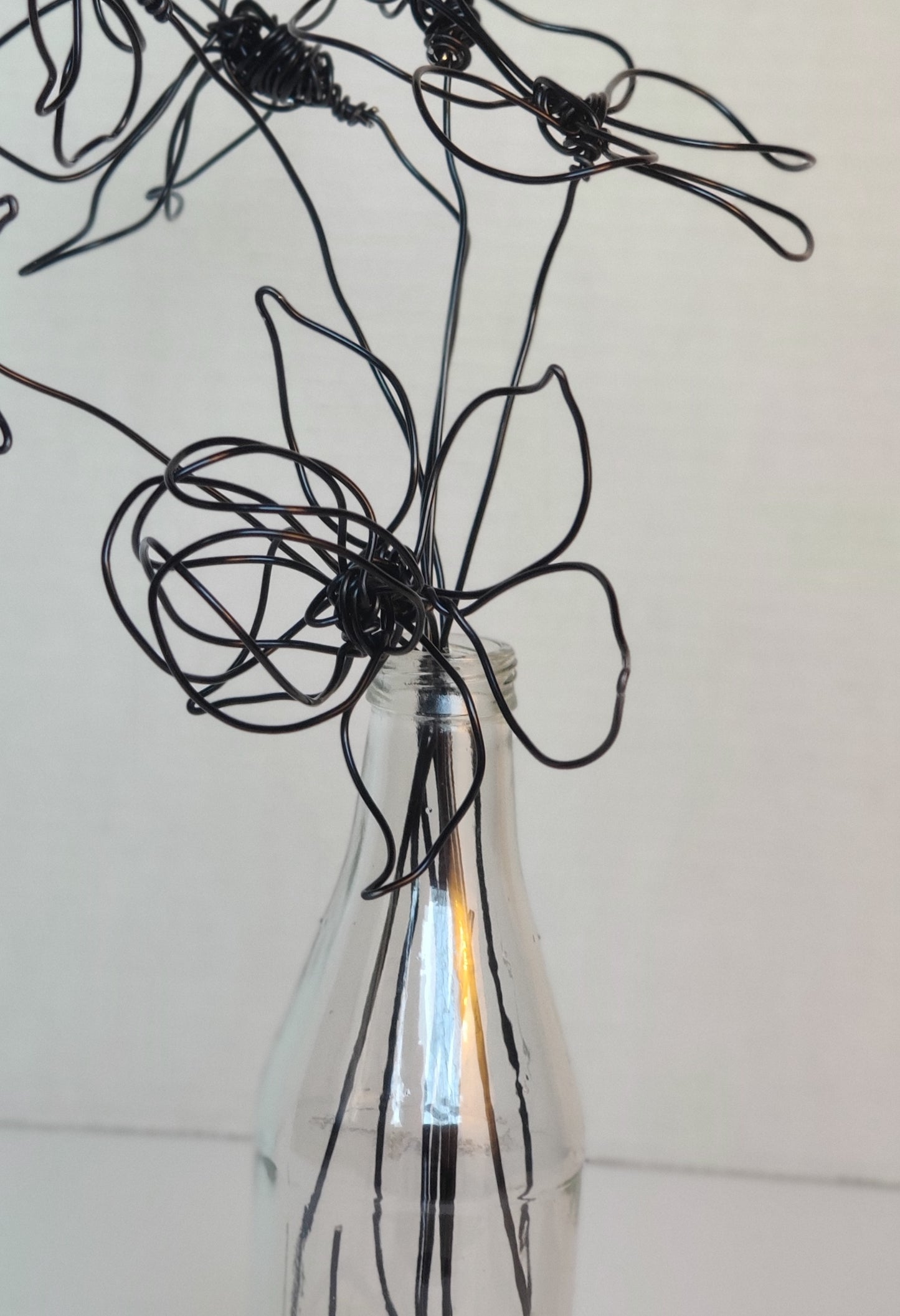 Wire Flower Bouquet No. 1 | Forever Flowers | Rustic | Minimalist| Unique| Simple Bouquet